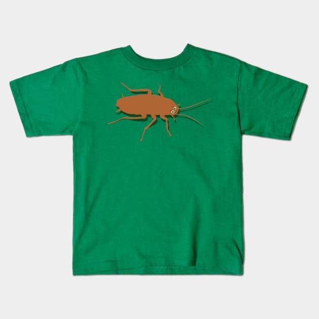 cockroach Kids T-Shirt by vender